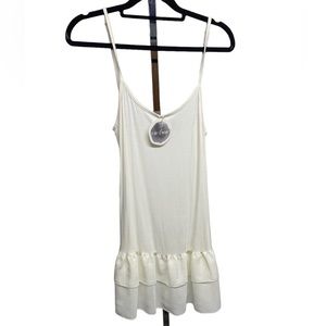 Elegant Cream Women's Tunic Top